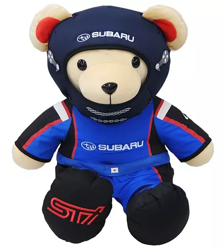 SUBARU STI 30周年　限定ベア 駿河屋 -<中古>[美品] STI BIGベア 30thAnniv. ぬいぐるみ 「SUBARU