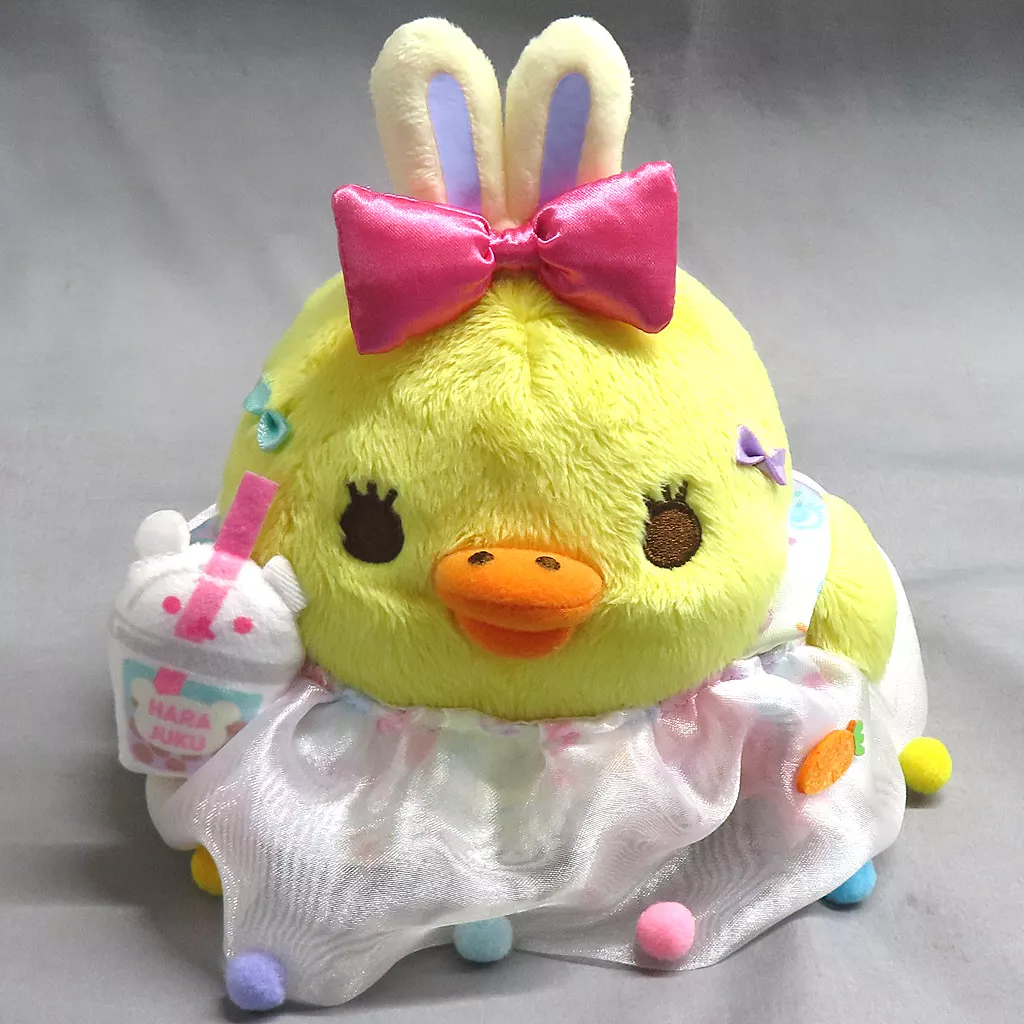 駿河屋 - 【買取】キイロイトリ(タピオカ) あつめてぬいぐるみ 原宿