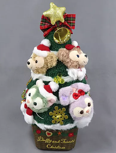 ぬいぐるみ　クリスマスツリー ぬいぐるみ 「ダッフィーのクリスマス2019」 東京ディズニーシー限定