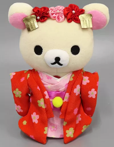 リラックマ　ごゆるり京都　コリラックマ　殿　着物 きょう11月15日は、きものの日👘 みんな、きもの👘ですね。 リラックマ