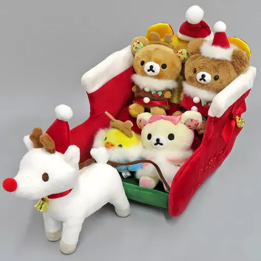 リラックマ クリスマス2021限定ぬいぐるみセット 本日より受注スタート🎅／ 『リラックマ クリスマスぬいぐるみ