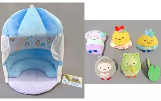 すみっコぐらし　ファンクラブ　受注限定品　大きな傘のおうち SG083 すみっコぐらし 大きな傘のおうち シーンぬいぐるみ ファン