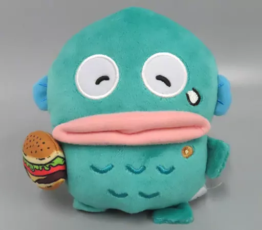 ぬいぐるみ　ハンギョドン ハンバーガー大好きぬいぐるみ 「ナガノ×サンリオキャラクターズ」