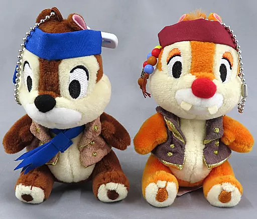 駿河屋 -<中古>[破損品] チップ＆デール ぬいぐるみバッジセット