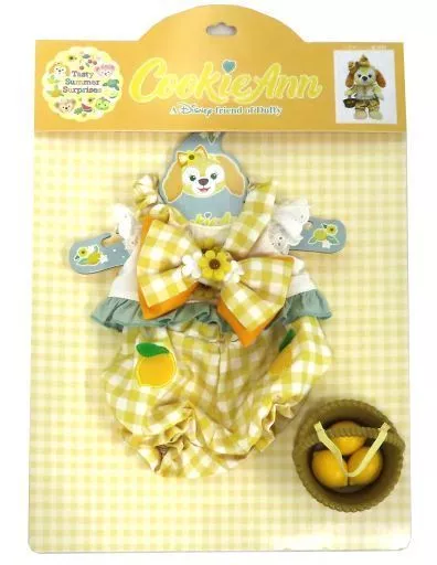 ぬいぐるみ　クッキー・アン (テイスティ・サマー・サプライズ) コスチュームセット(ぬいぐるみ用衣装) 「Duffy and Friends-ダッフィー＆フレンズ-」 東京ディズニーシー限定