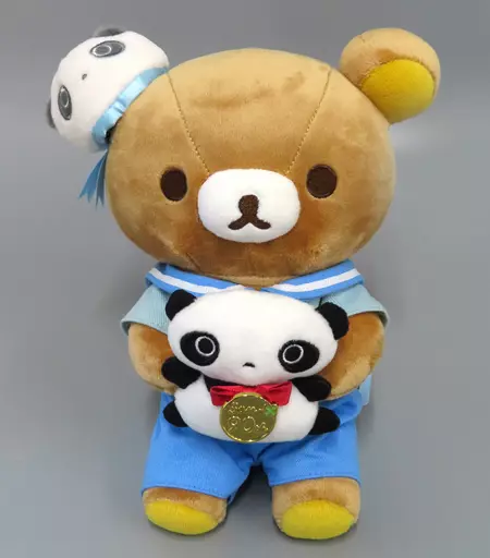 ぬいぐるみ　リラックマ(たれぱんだ) サンエックスだいすきあつめてぬいぐるみ 「リラックマ」 サンエックス90周年 うちのコたちの大展覧会限定