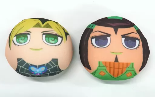 ぬいぐるみ　空条徐倫＆エルメェス・コステロ まるぬいぐるみセット 「ジョジョの奇妙な冒険 The Animation」 JOJO WORLD限定
