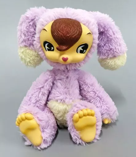 ぬいぐるみ　[カスタマイズ済み/破損品/付属品欠品] USAGI -うさぎ(ラベンダームース)- フルアクションぬいぐるみ 「ToysField」