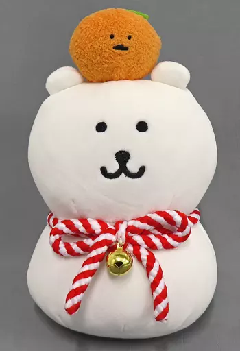 【新品】自分ツッコミくま 鏡餅 ぬいぐるみ 駿河屋 -<中古>ナガノのくま 鏡餅ぬいぐるみ 「自分ツッコミくま