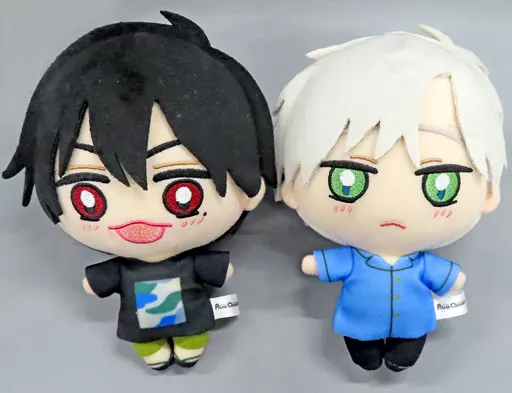 紺しょーた 恋を描けば色が咲く カップルぬいぐるみセット 龍二 レオ BL S賞 駿河屋 -<中古>龍二×レオ カップルぬいぐるみ 「紺しょーたオンライン