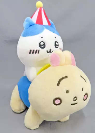 ぬいぐるみ　ハチワレ ちいかわらんど ぴーぽぽぬいぐるみ 「ちいかわ なんか小さくてかわいいやつ」 ちいかわマーケット限定