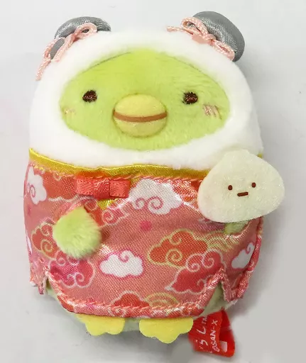ぺんぎん？（中華のかんばん娘風）てのりぬいぐるみ【すみっコぐらしショップ限定】 駿河屋 -<中古>ぺんぎん? 中華のかんばんむすめ風? 営業スマイル。 て