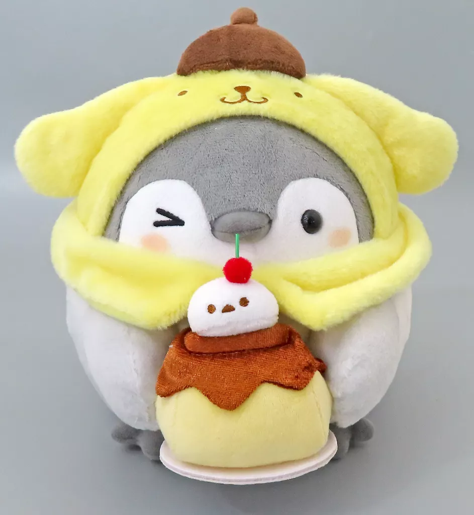 駿河屋 - 【買取】コウペンちゃん×ポムポムプリン ぬいぐるみ(M