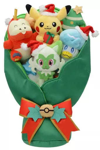 ぬいぐるみ　[美品] ぬいぐるみブーケ Paldea’s Christmas Market ぬいぐるみ 「ポケットモンスター」 ポケモンセンター限定
