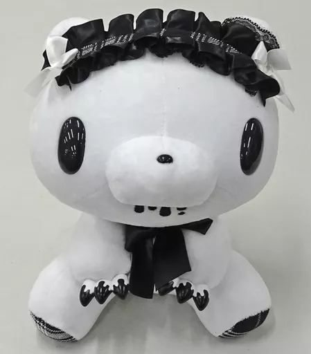 チャックスGP　グルーミー　ヘッドドレス ホワイト チャックスGP プライズ登場／ レースのヘッドドレスと胸元に大きな