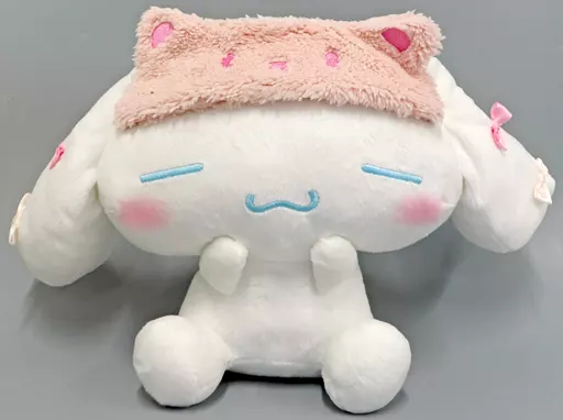 シナモロール(B/ピンク) クマさんアイマスクBIGぬいぐるみ 「シナモロール」