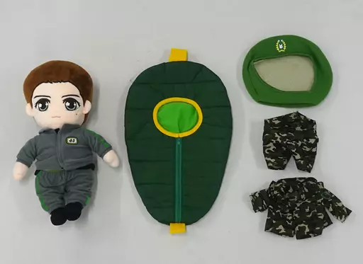 ぬいぐるみ　[破損品] ジェジュン いがぐり着せ替えぬいぐるみ 「J-JUN」