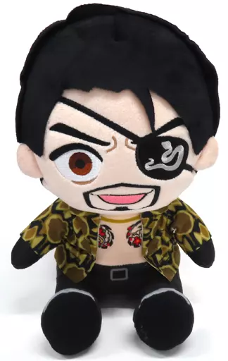 新品 龍が如く8 真島吾朗 お座りぬいぐるみ セガUFO限定 龍が如く お座りぬいぐるみ 【セガUFOキャッチャーオンライン
