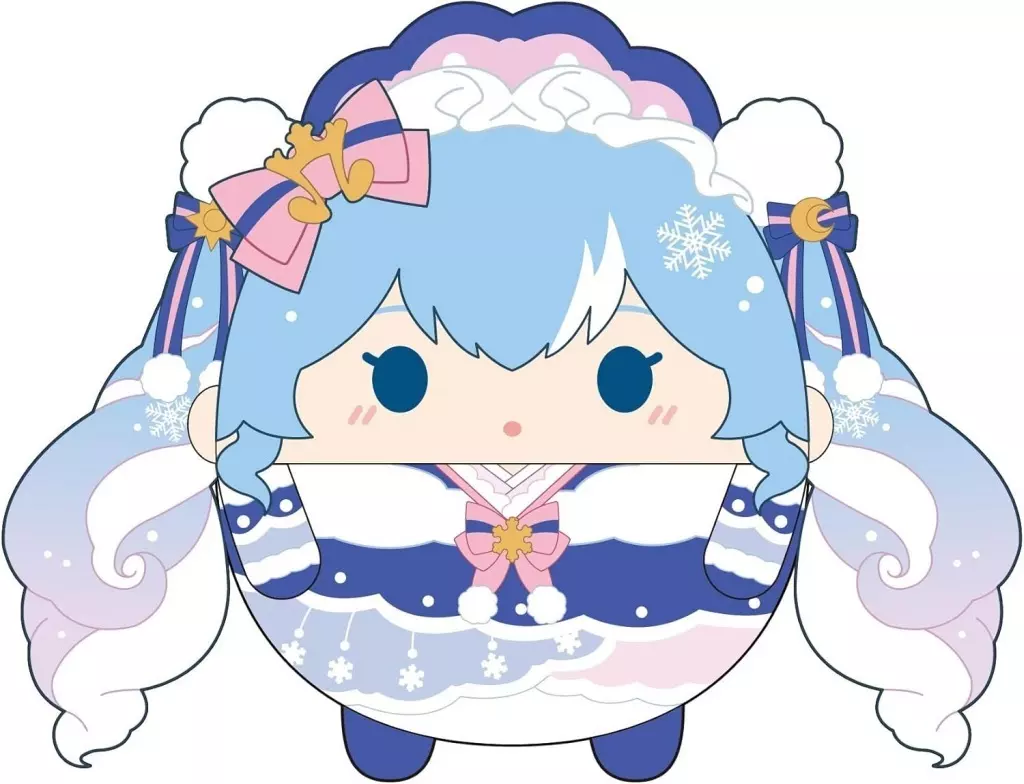 ぬいぐるみ　雪ミク2023 ふわコロりんBIG2(ぬいぐるみ) 「雪ミク(SNOW MIKU)」