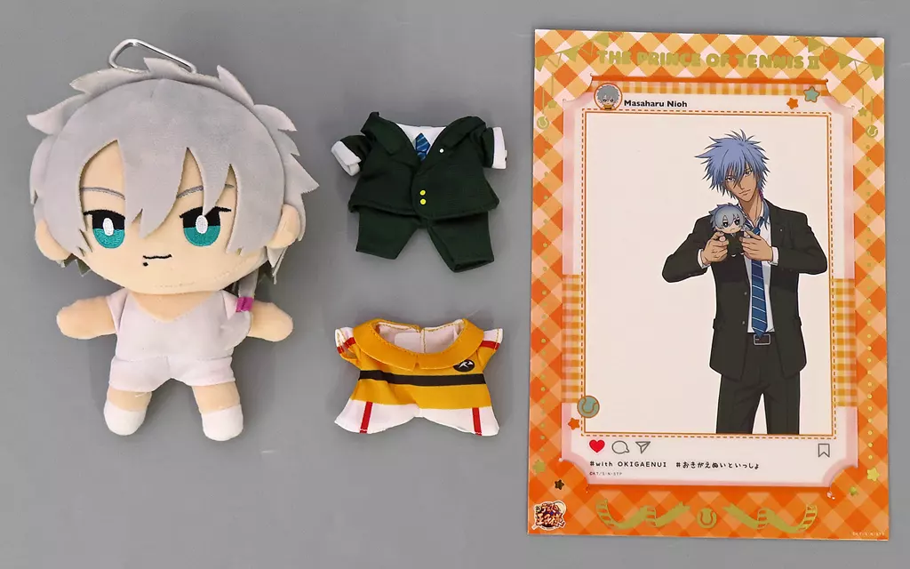 ぬいぐるみ　仁王雅治 おきがえぬいぐるみといっしょセット 「新テニスの王子様」