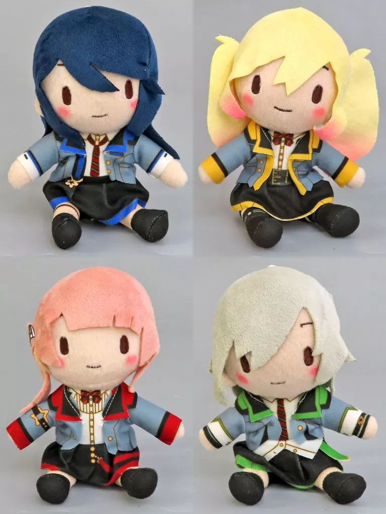 ぬいぐるみ　全4種セット ふわぷち ミニぬいぐるみ“Leo/need”～Brand New World～(EX) 「プロジェクトセカイ カラフルステージ! feat. 初音ミク」D'occasion