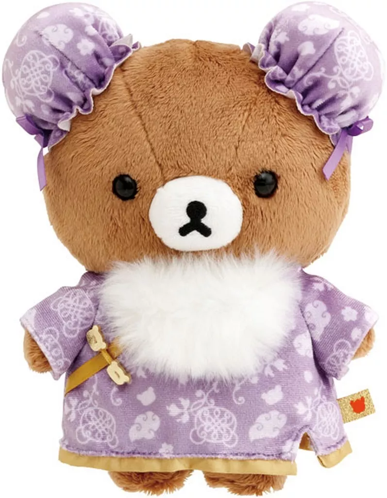 ぬいぐるみ　チャイロイコグマ(チャイナドレス) あつめてぬいぐるみ もっと!中華シリーズ! 「リラックマ」