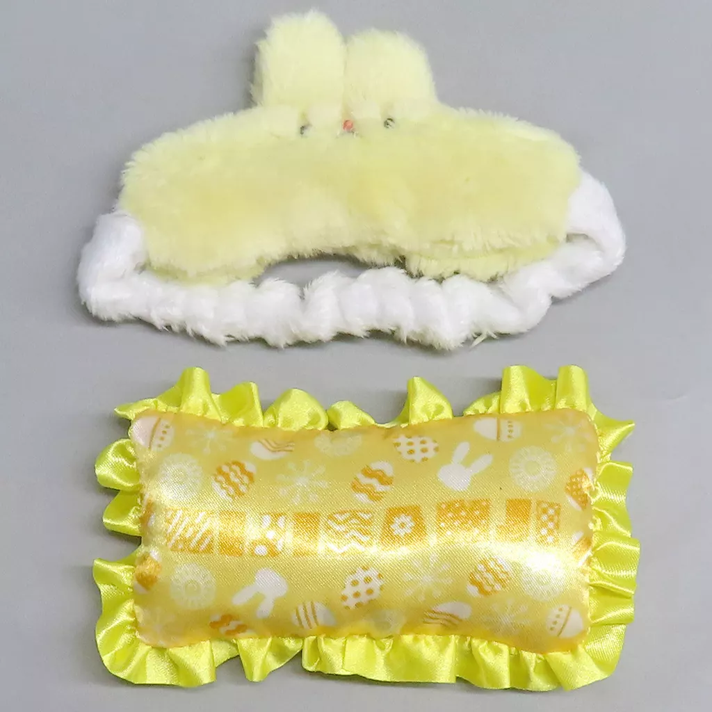 アイマスク＆クッションセット イースターイエロー にじぬい用アクセサリー 「にじさんじ」
