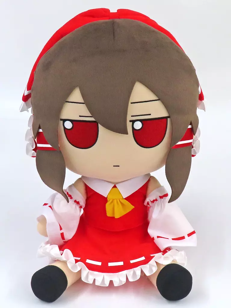 博麗霊夢 ふもふもれいむ。(まんなかさいず)。 東方ぬいぐるみシリーズ 「東方Project」 イベント＆あみあみ限定