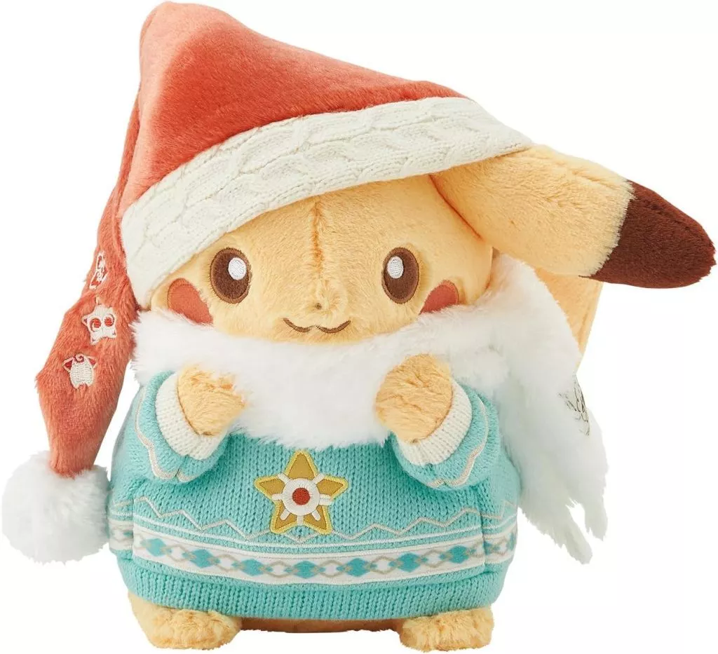 ぬいぐるみ　ピカチュウ Pokemon Heartwarming Christmas ぬいぐるみ 「ポケットモンスター」