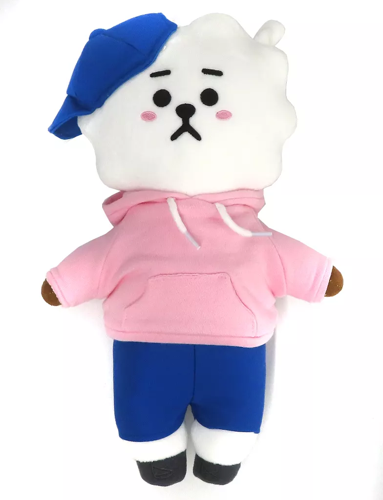 ぬいぐるみ　RJ(ジン/ピンクパーカー) ぬいぐるみ 「BT21」