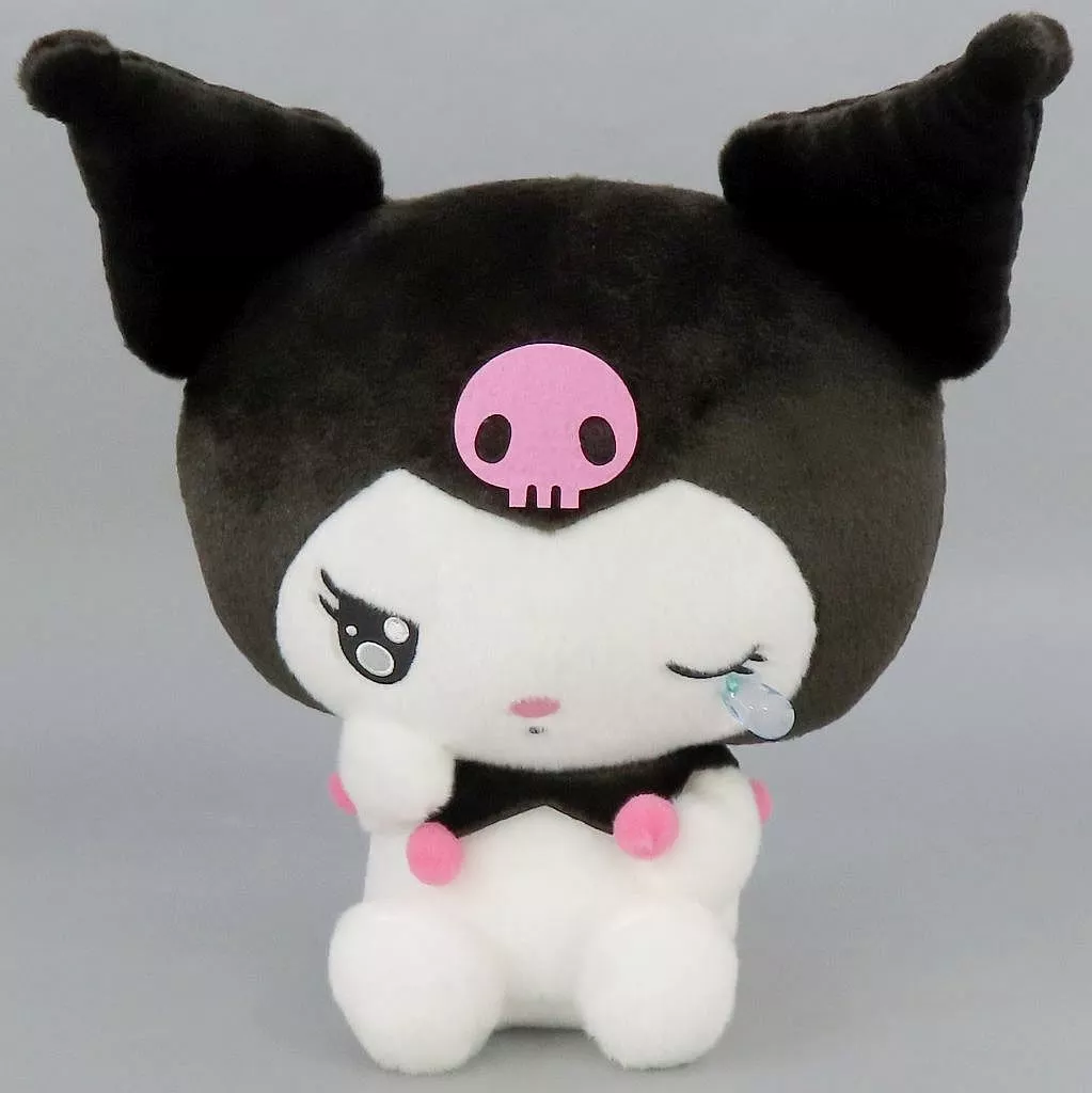 ぬいぐるみ　クロミ しょんぼりあめもようBIGぬいぐるみ 「マイメロディ・クロミ」二手