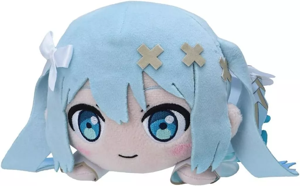 ぬいぐるみ　開かれた窓のセカイの初音ミク 寝そべりぬいぐるみ 「劇場版プロジェクトセカイ 壊れたセカイと歌えないミク」