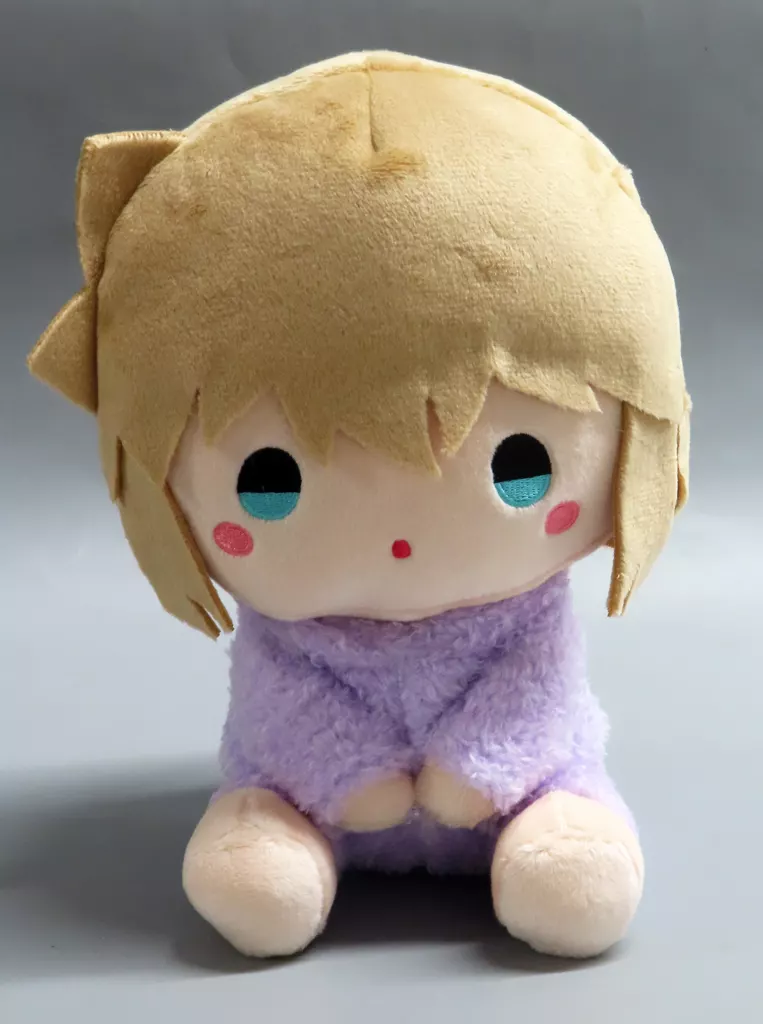 ぬいぐるみ　灰原哀 ぽわぽわおすわりぬいぐるみ 「セガ ラッキーくじオンライン 名探偵コナン -もこもこリラックスタイム-」 B-2賞（タグ付・美品）