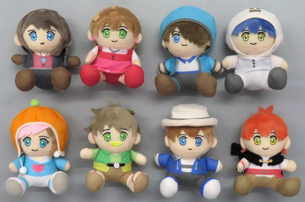 赤髪のともぬいぐるみ あかがみんクラフトぬいぐるみ　8体セット あかがみん あかがみんクラフト メルカリ - ぬいぐるみ