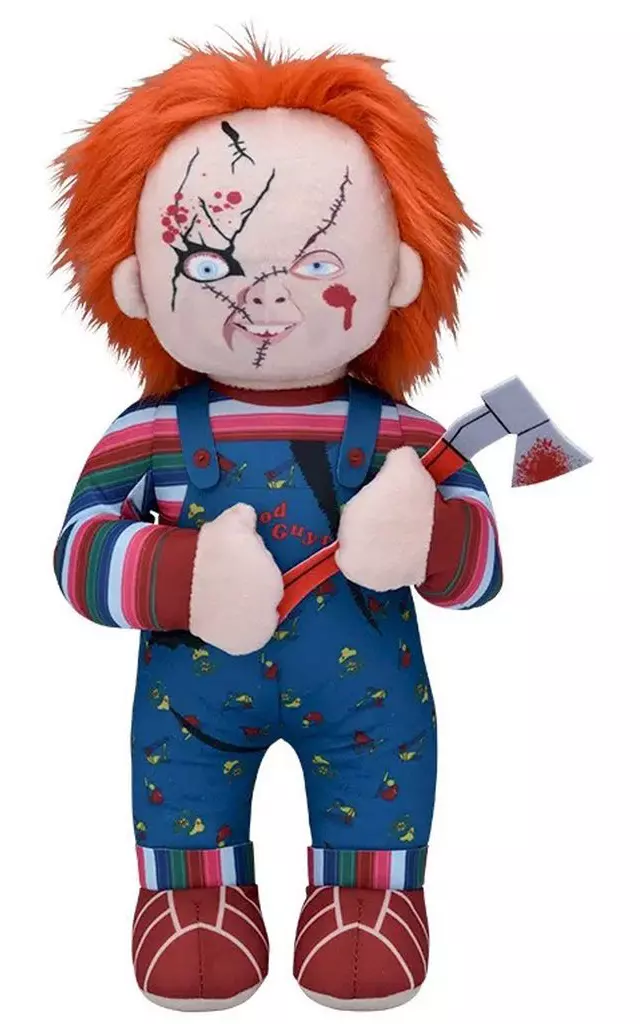 ぬいぐるみ　チャッキー(斧) Lぬいぐるみ リアルフェイス 「CHUCKY」