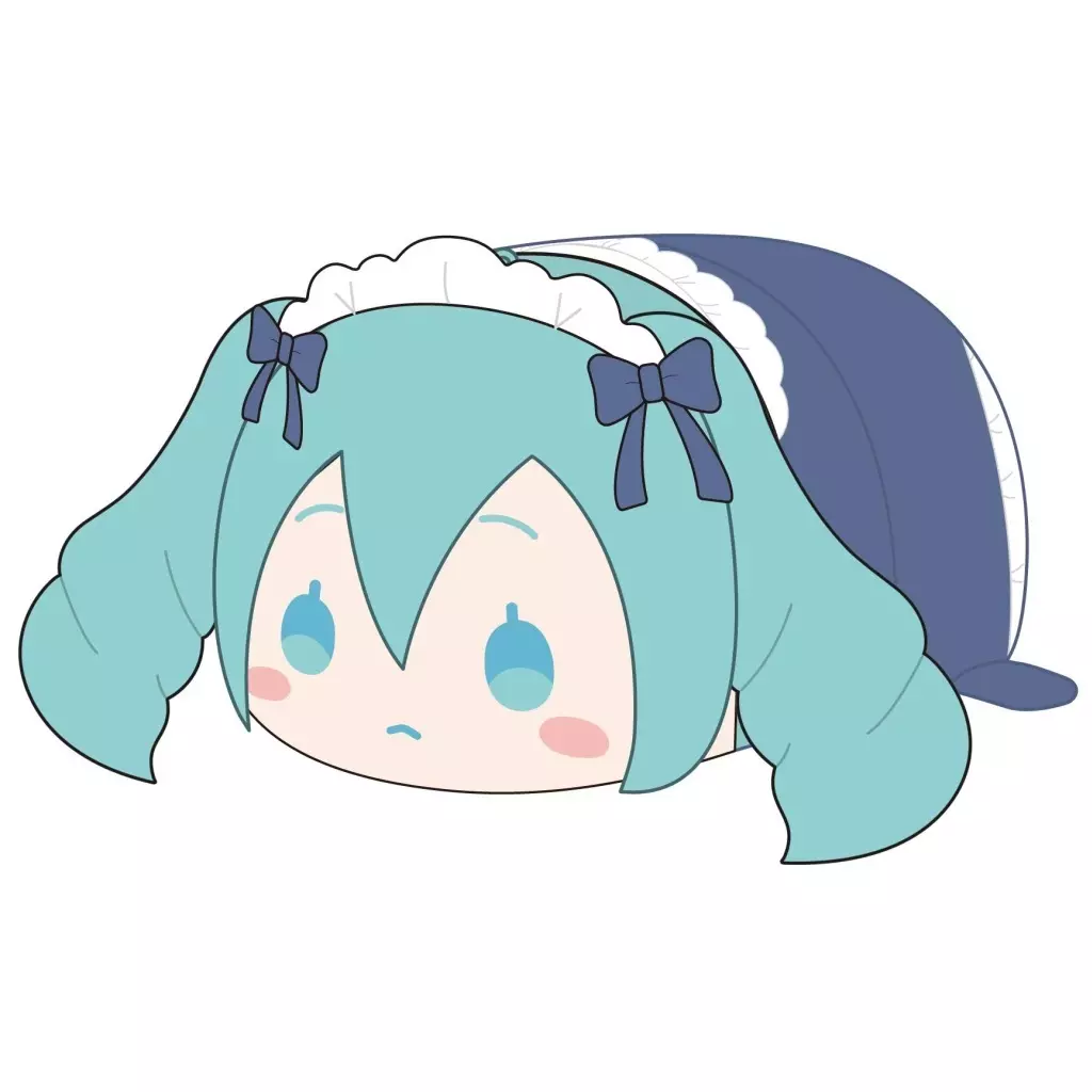 ぬいぐるみ　初音ミク(ロリータ) ぽてコロマスコットMsize3(ぬいぐるみ) 「サンリオキャラクターズ」