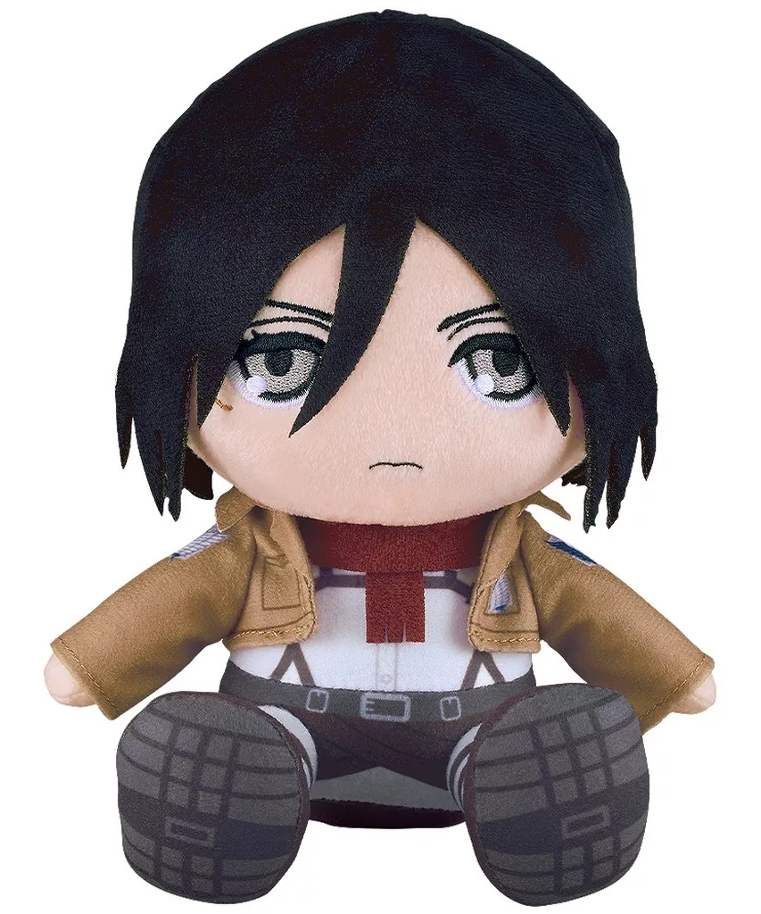 ぬいぐるみ　ミカサ ぬいぐるみ 「進撃の巨人」