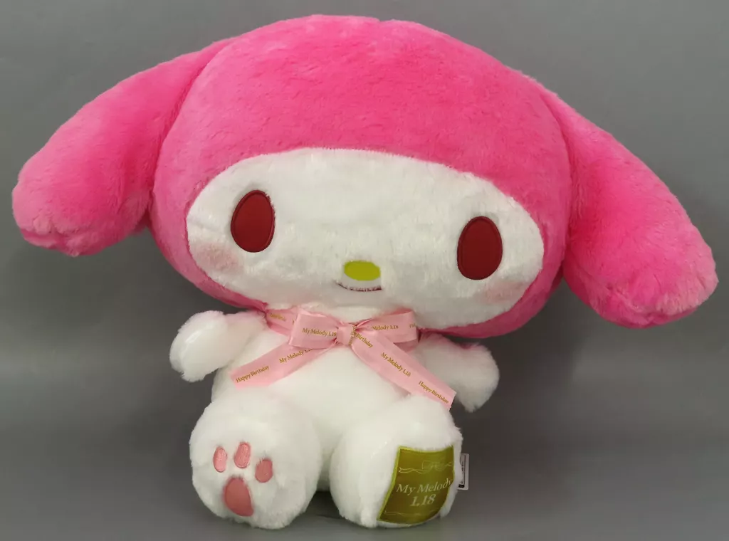 【希少】2015 マイメロディ 40周年 アニバーサリードール ぬいぐるみ L マイメロディ - 【希少】2015 マイメロディ 40周年 アニバーサリー