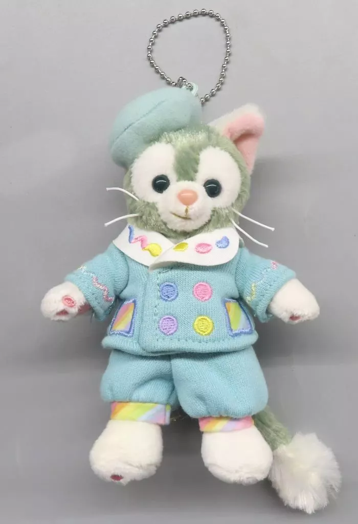 ぬいぐるみ　ジェラトーニ ぬいぐるみバッジ 「ダッフィー＆フレンズのハートフェルト・レターズ・オブ・フレンドシップ」 東京ディズニーリゾート限定