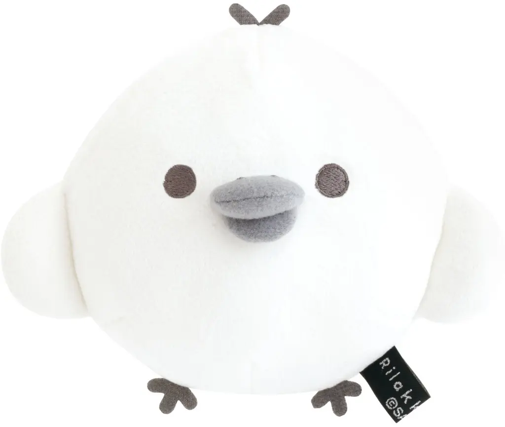 ぬいぐるみ　キイロイトリ ぬいぐるみ BASIC RILAKKUMA ”MONO CHROME” 「リラックマ」