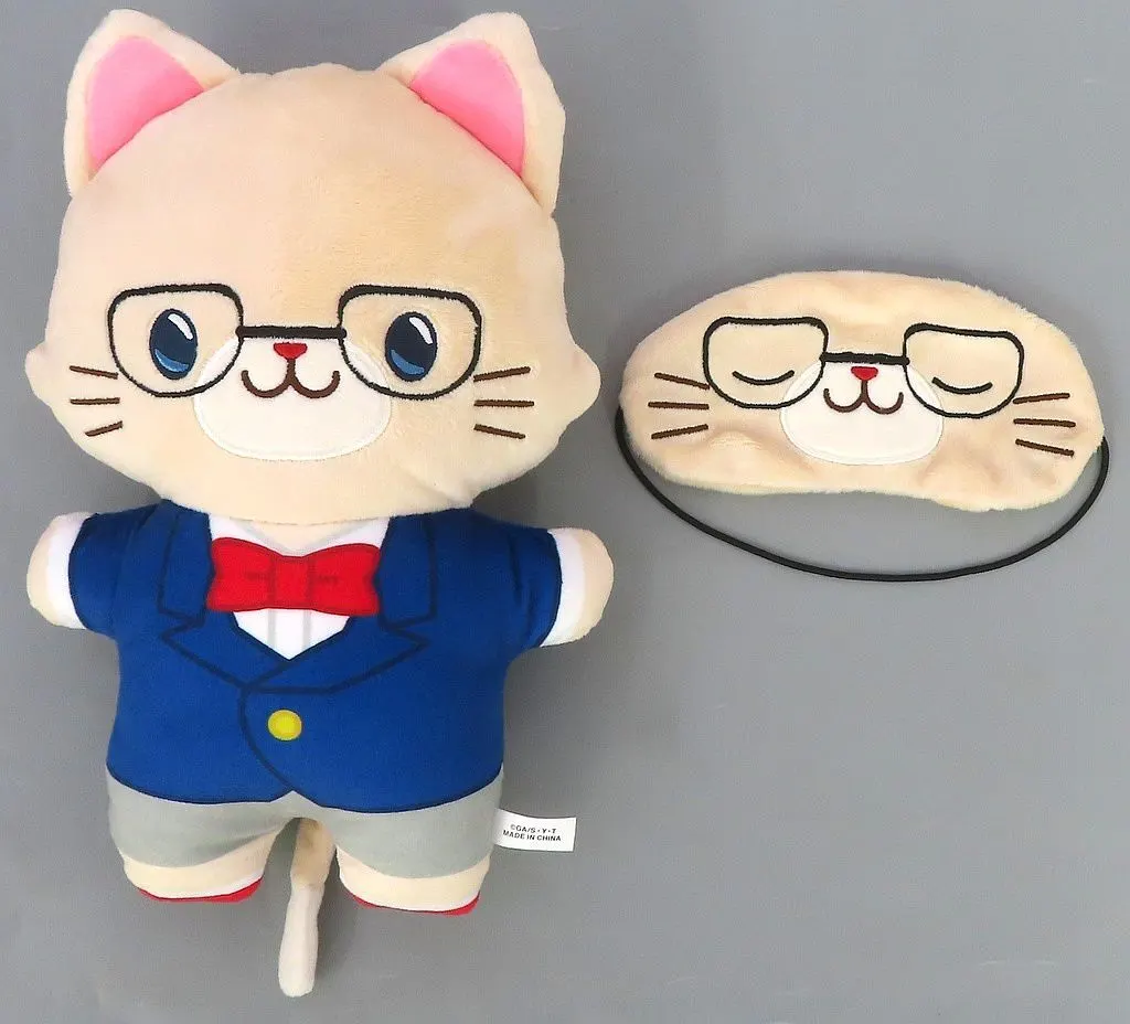 江戸川コナン withCAT アイマスク付きふらっとぬいぐるみ 「名探偵コナン」