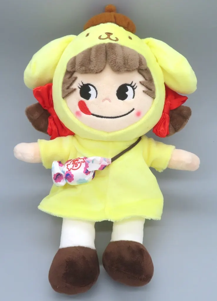 ペコちゃん(ポムポムプリン) オリジナル 「ミルキー×ポムポムプリン」 ミルキー75周年×ポムポムプリン30周年記念 春のプレゼントキャンペーン当選品