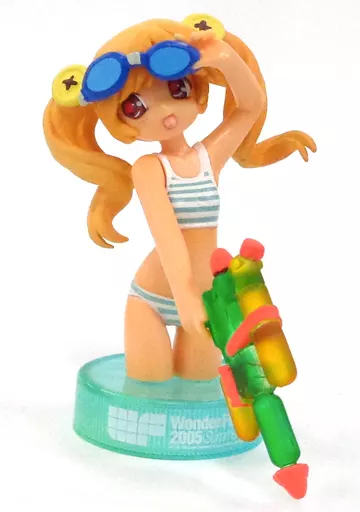 ペットボトルキャップ　リセットちゃん(彩色版) 「ワンダちゃん＆リセットちゃん ボトルキャップコレクション4」 ワンダーフェスティバル2005夏限定