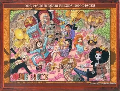 Nest of the Golden Elephant 「ワンピース」 ジグソーパズル 1000ピース ジャンプフェスタ2013グッズ [JF2013-02](組立済)