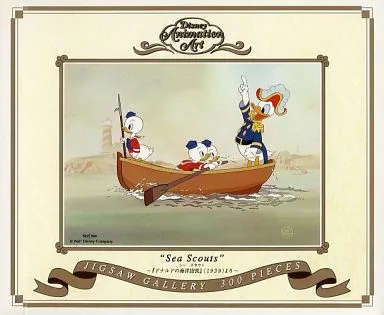 「ドナルドの海洋団長」 ディズニー アニメーション・アートパズル 300ピース 駿河屋 -<中古>シー・スカウト 「ドナルドの海洋団長」 ディズニー