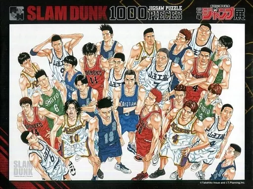 パズル　SLAM DUNK -スラムダンク- ジグソーパズル 1000ピース 創刊50周年記念 週刊少年ジャンプ展 VOL.2限定 [1000-E-007]