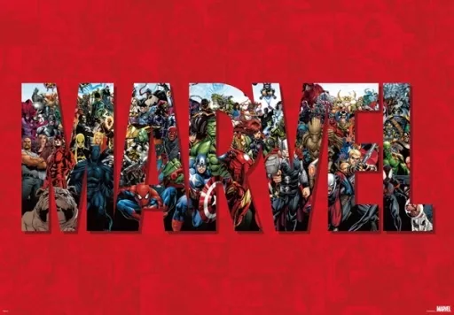 マーベル オールキャラクターズ 「MARVEL」 ジグソーパズル 1000ピース [1000-629]