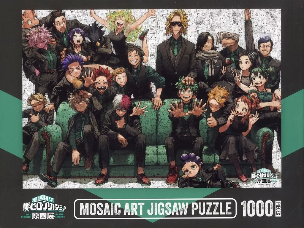 モザイクアートパズル 「僕のヒーローアカデミア」 1000ピース [1000T-P-041] 堀越耕平『僕のヒーローアカデミア』原画展限定