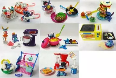 全8種セット 「スティッチ ハチャメチャクッキング」