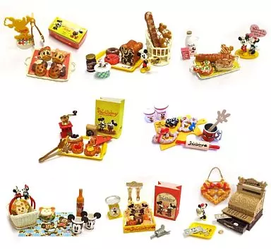 全8種セット 「ディズニーキャラクター ミッキー＆ミニー スイートベーカリー」